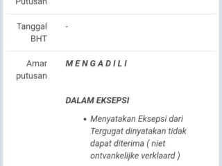 Seluruh Eksepsi PWO Ditolak PN Medan, "Berita Soal Klien Kami Kalah Bentuk Pembodohan Publik"