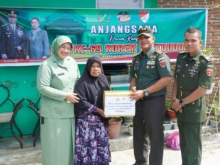 Kodim 1420/Sidrap Gelar Anjangsana Warakawuri Rangka HUT Korem 141/TP Tahun 2026