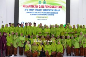 Pelantikan HARPI Melati Sidrap Perkuat Profesionalisme Perias dan Pelestarian Budaya