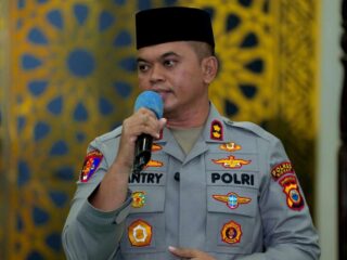 KJI Sulsel Hadiri Bukber Bersama Kapolres Sidrap di Masjid Al-Ikhlas