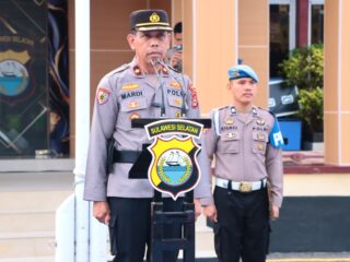 Jaga Kondusifitas Pasca Lebaran, Polres Sidrap Gelar Apel Siaga Kamtibmas