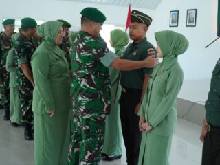 11 Prajurit Kodim Sidrap Naik Pangkat, Dandim Beri Pesan Tegas!