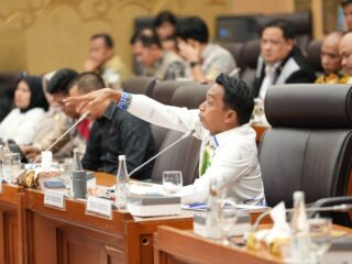 Bupati Syaharuddin Alrif Perjuangkan Dana Bagi Hasil PLTB Sidrap di Komisi XII DPR RI