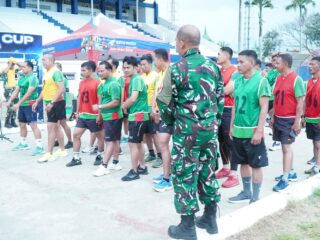 Kodim 1420/Sidrap Gelar Garjas A + B Periodik I TA 2026 di Lapangan Ganggawa, Berjalan Aman dan Lancar