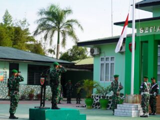 Kodim 1420/Sidrap Gelar Upacara Rutin, Perkuat Disiplin dan Semangat Pengabdian Prajurit
