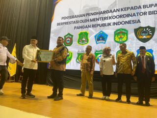 Syaharuddin Alrif Raih Penghargaan DPP Apdesi atas Penguatan Ketahanan Pangan Desa