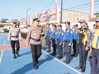 Hadapi Kemarau dan Karhutla, Polres Sidrap Gelar Apel Siaga Libatkan TNI hingga BPBD