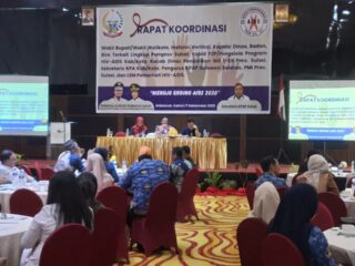 Langkah Bersama Menuju Ending AIDS 2030, Wabup Sidrap Hadiri Rakor KPA Sulsel