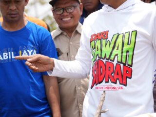 Sumur Bor Hadir, Sawah Tadah Hujan di Bapangi Tetap Produktif