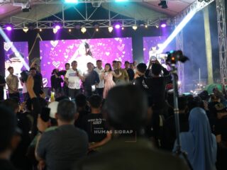 Konser Terima Kasih Melani DA8, Panggung Apresiasi Talenta Sidrap